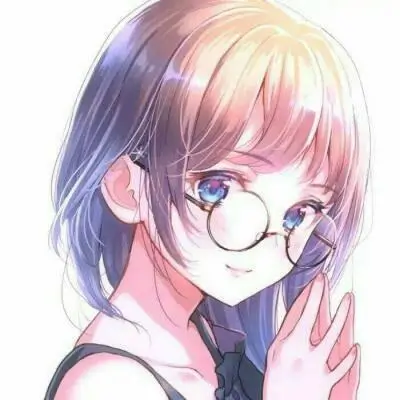 动漫女生头像闺蜜 校园风